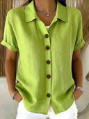 ZARA BUTTON DETAIL BLOUSE