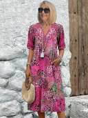 Eva – V-Neck Dress