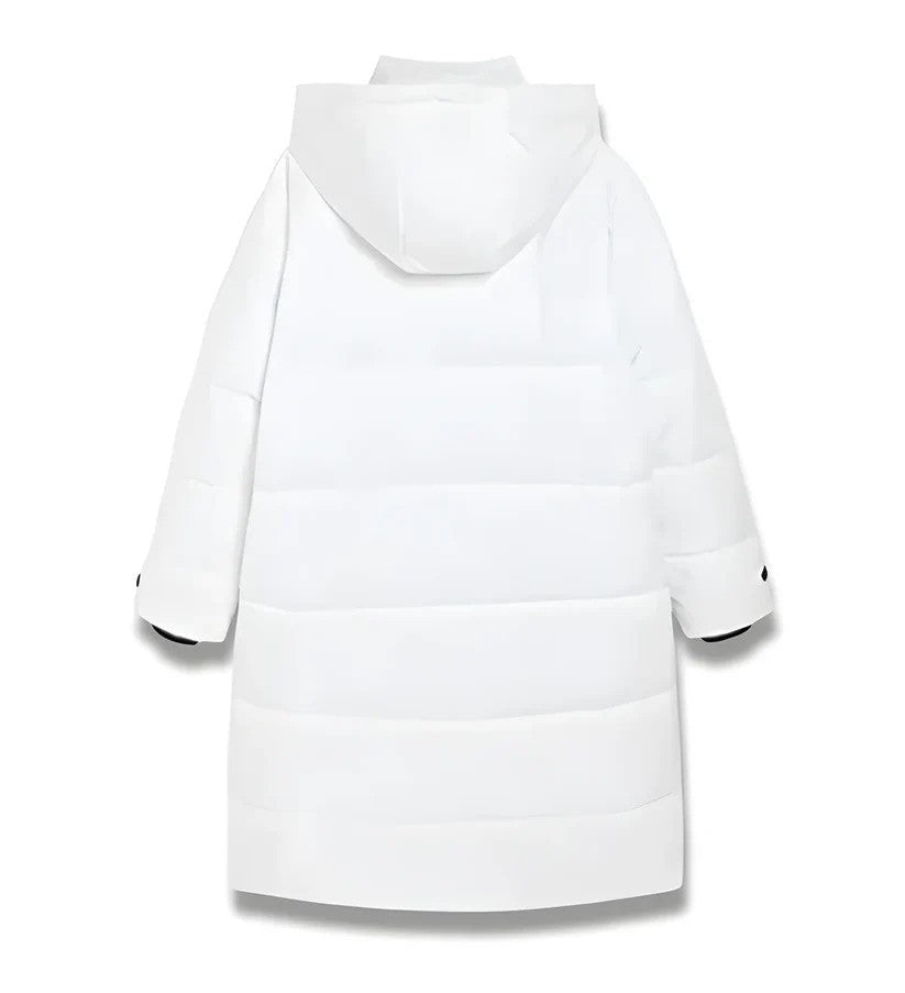 Long Women's Down Jacket for Winter with Optimal Warmth and Freedom of Movement | Ideal for Winter