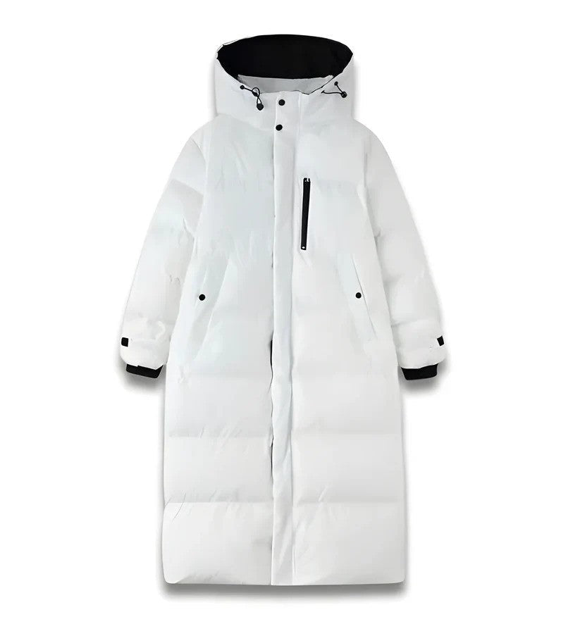 Long Women's Down Jacket for Winter with Optimal Warmth and Freedom of Movement | Ideal for Winter