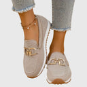 Susie™ | Comfortable Moccasin-Style Sneakers