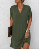 Heike - V-Neck Dress