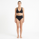 Solid High-Waisted Bikini