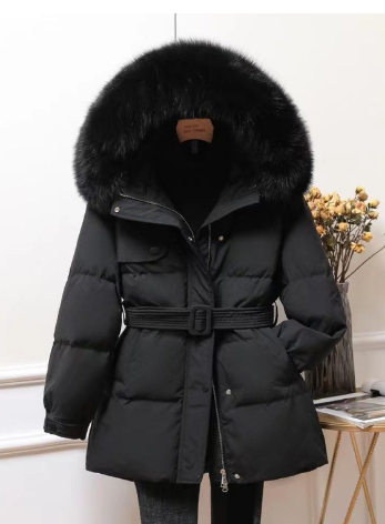 Water-Repellent Winter Jacket with Removable Hood and Warm Lining | Ideal for Winter