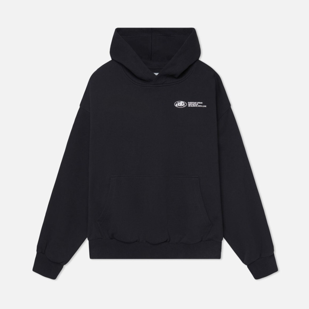 Lightweight hooded sweatshirt made from breathable fabric, loose fit | Ideal for spring and summer