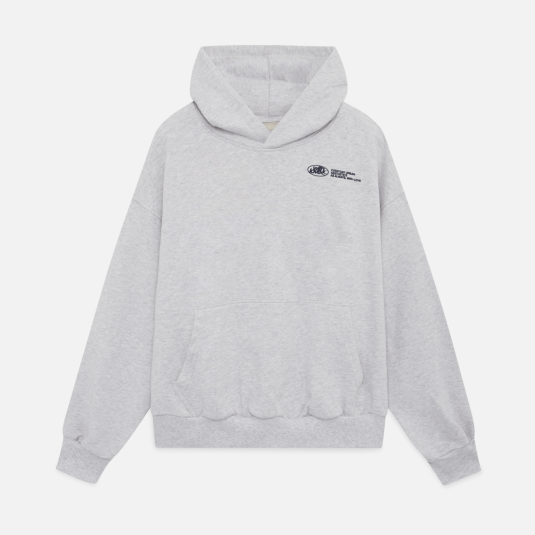 Lightweight hooded sweatshirt made from breathable fabric, loose fit | Ideal for spring and summer