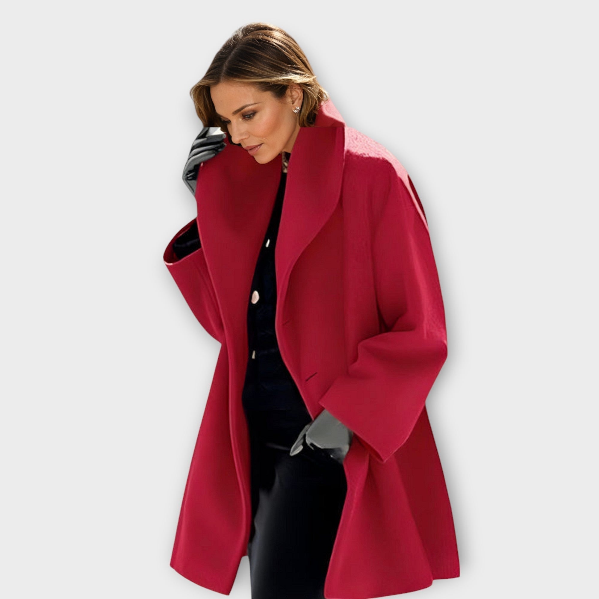 Huber - Premium Windproof Wool Coat