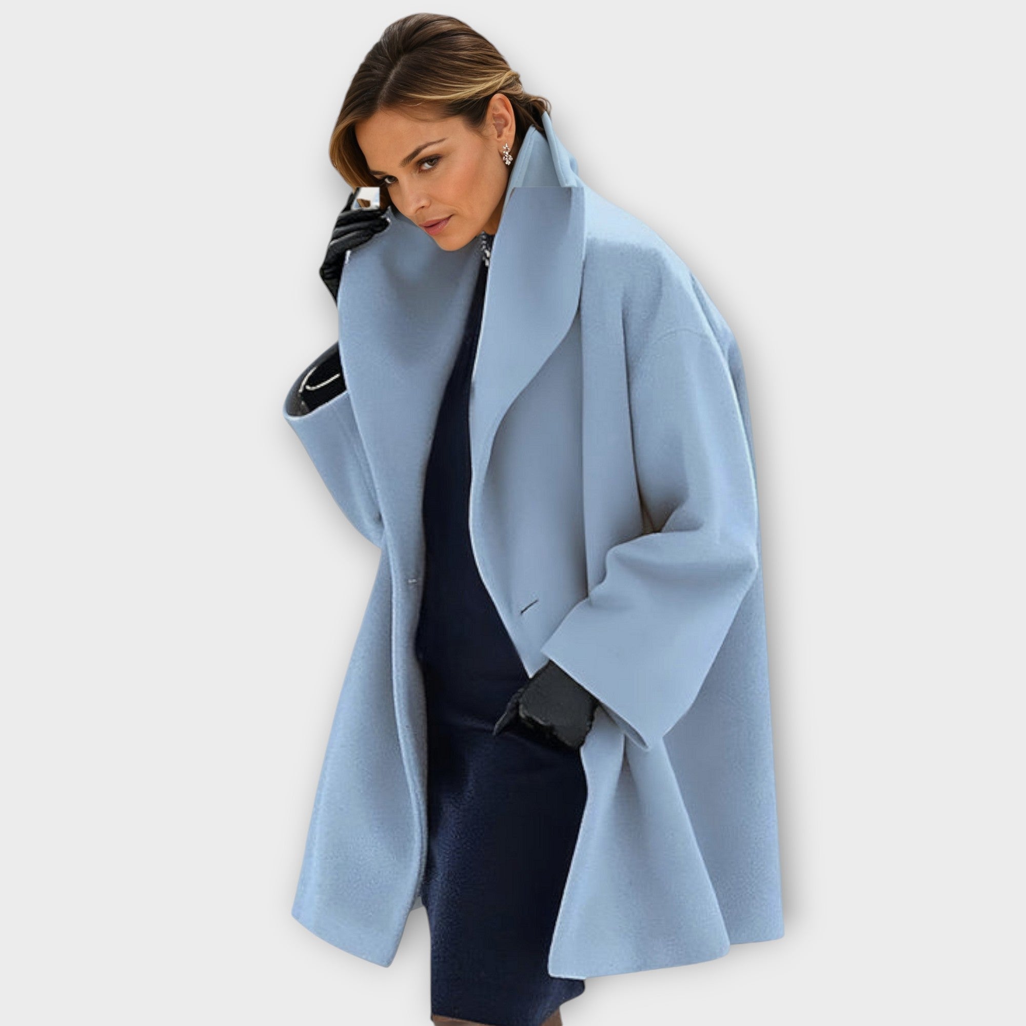 Huber - Premium Windproof Wool Coat