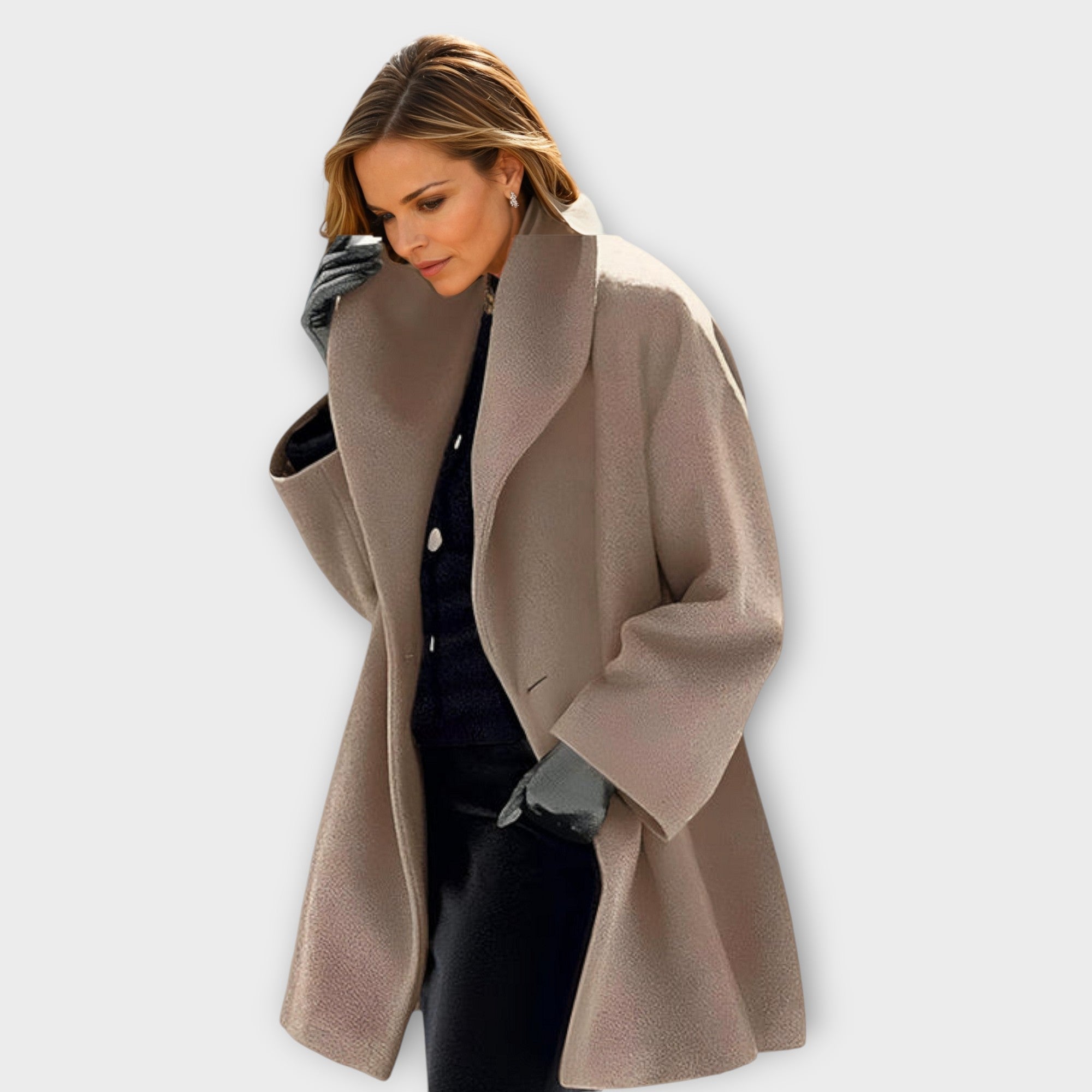 Huber - Premium Windproof Wool Coat