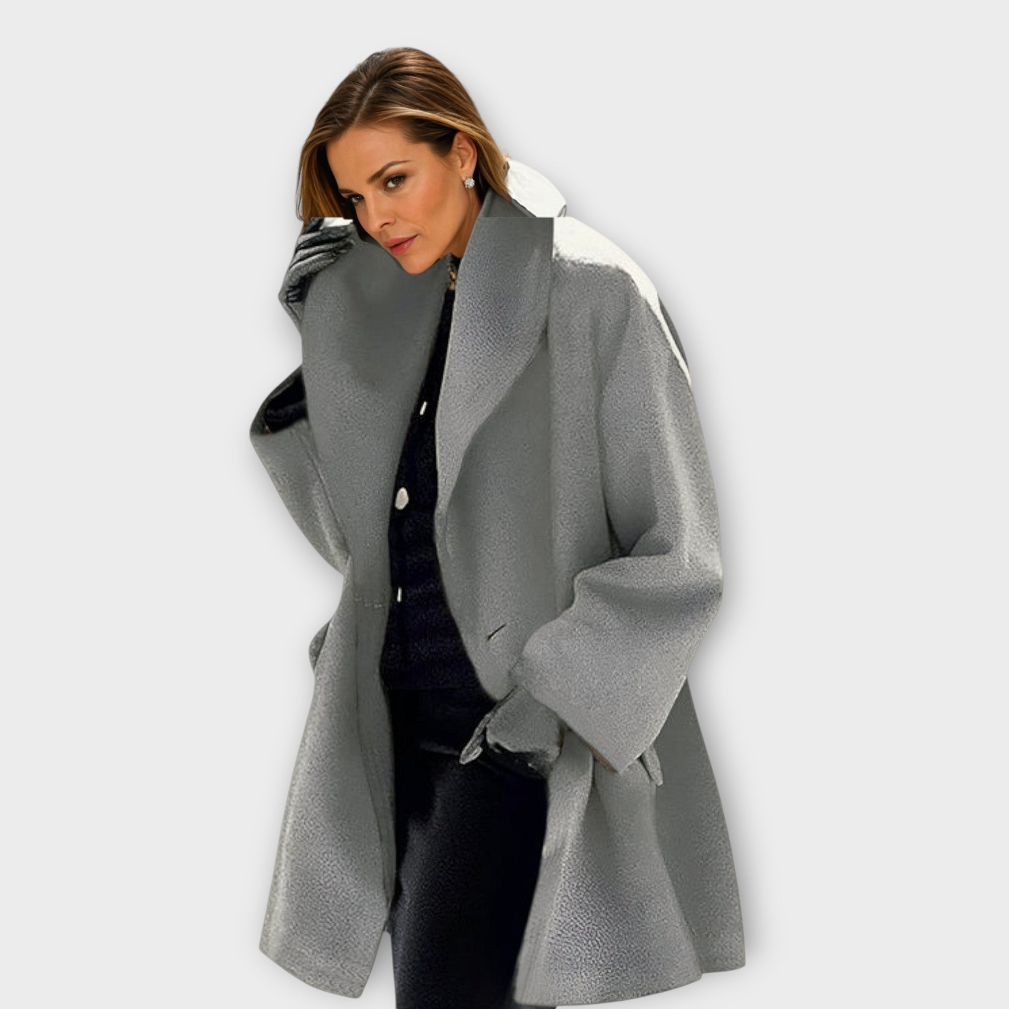 Huber - Premium Windproof Wool Coat