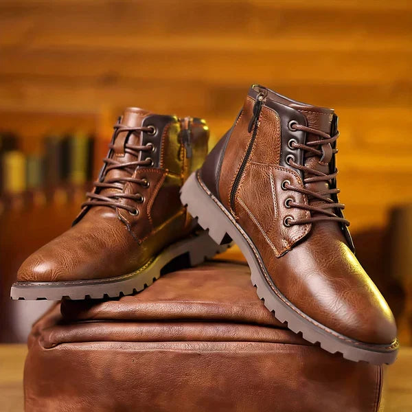 Brody | Lace-Up Boots Made from Durable Materials