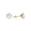 Chic White Gold Tera Earrings