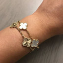 CLOVER LEAF BRACELET SIX-PACK SET