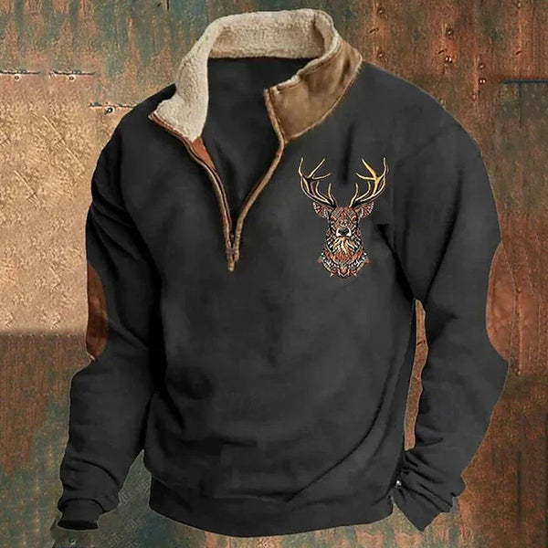 Vintage Zip Pullover