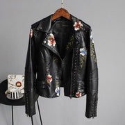 Selena – Jacket with Striking Floral Embroidery